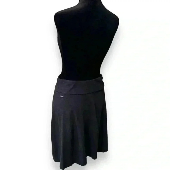 Columbia Chaka Skirt Above Knee length Heather Grey A-line Soft Stretch Fabric - Picture 10 of 16